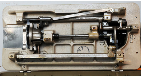 Underside of Singer 237